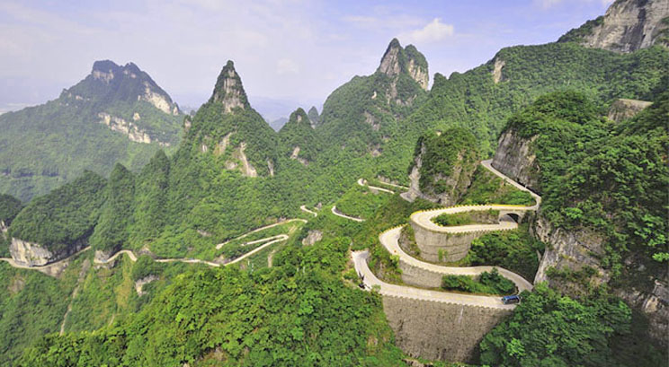 montaña tianmen