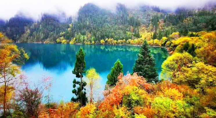 la vallée de Jiuzhaigou