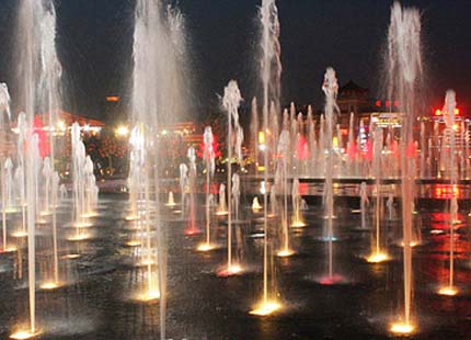 fontaine musicale de Xian