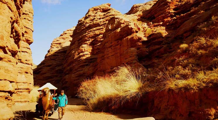 Vallée de Pingshanhu à Zhangye