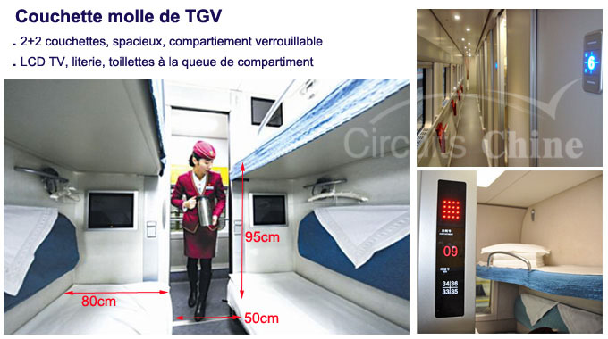 couchette molle de tgv