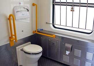 toilette dans le train 25T