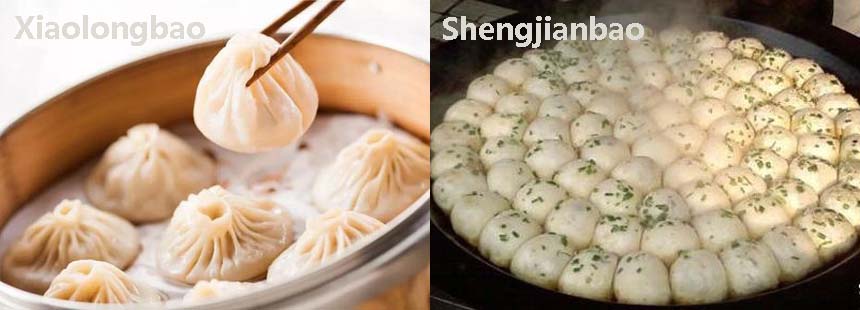 Xiaolongbao et shengjianbao