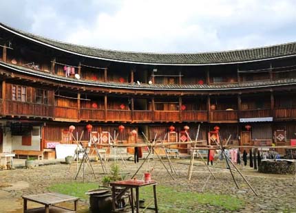 village de Shiqiao à Nanjing