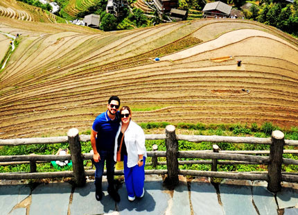 terrazas de arrozales