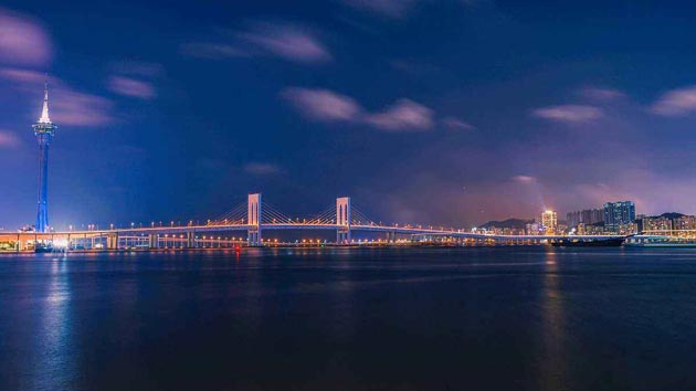 Click to see large picture of Hong Kong - Zhuhai - Macau Bridge