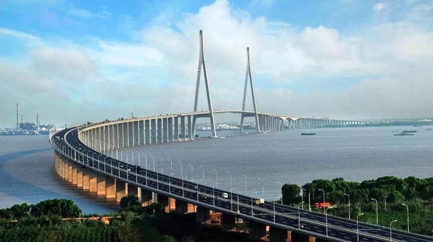 Click to see large picture of Hong Kong - Zhuhai - Macau Bridge