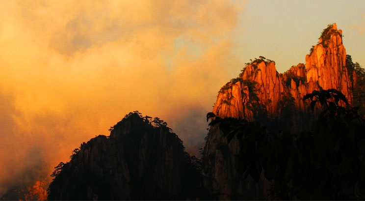 sunrise of Yellow Mountain