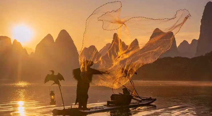 Xingping cormorant fishing 