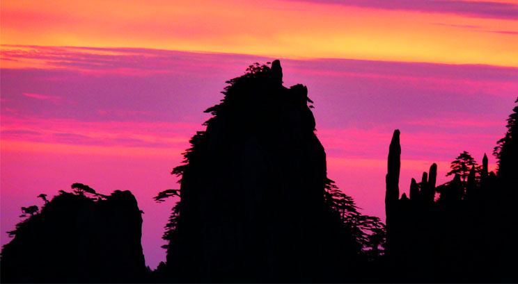 Huangshan Sunset