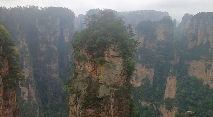 parc de Wulingyuan de Zhangjiajie