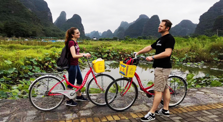 yangshuo countryside cycling