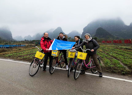 Yangshuo countryside cycling