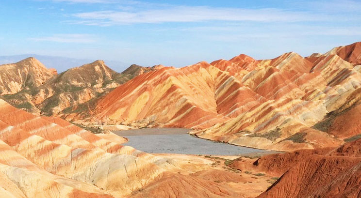 Zhangye Danxia landform