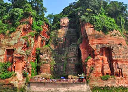 bouddha géant de Leshan