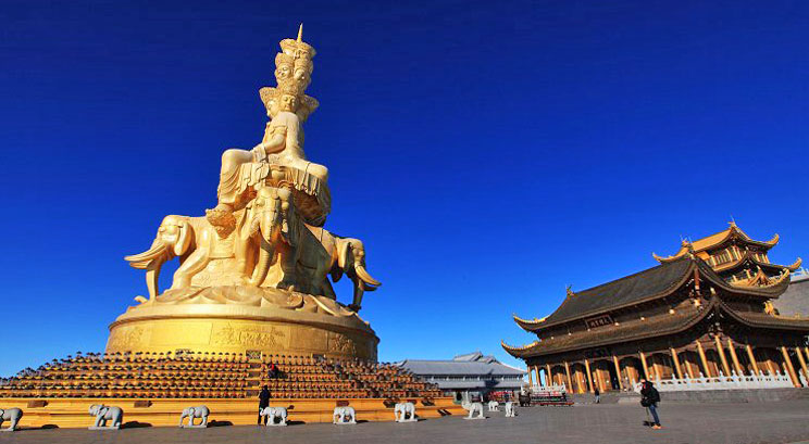 temple de Huazang au sommet d'or