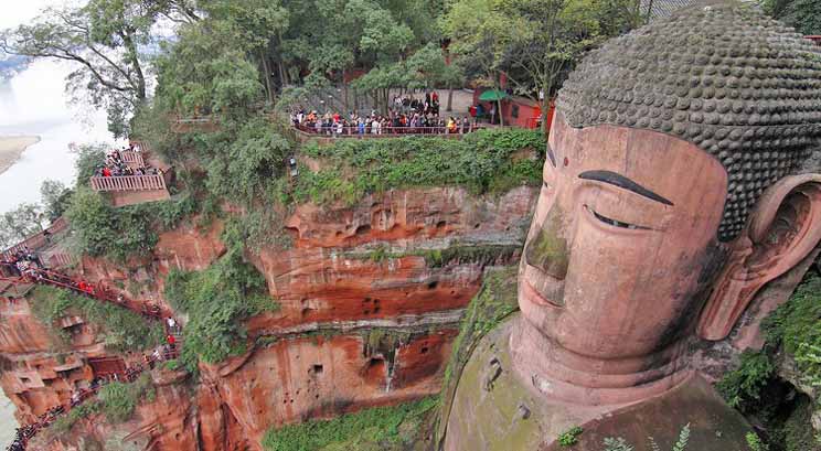 bouddha géant de Leshan