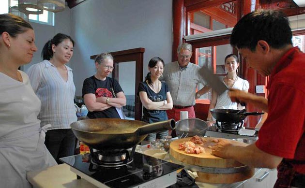 cooking at black sesame