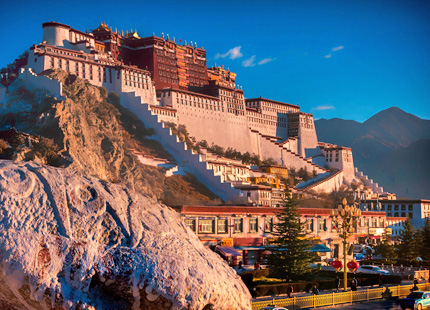 Sunset at Potala Palace