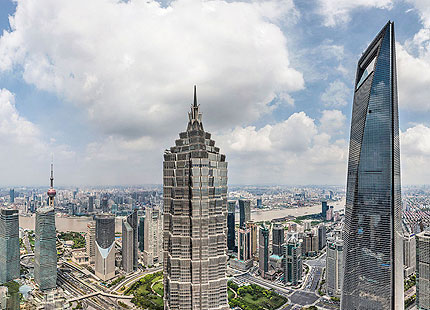 World Financial Center – one of the highest skyscrapers in Shanghai