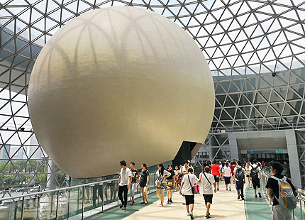 Technology and Science Museum in Shanghai