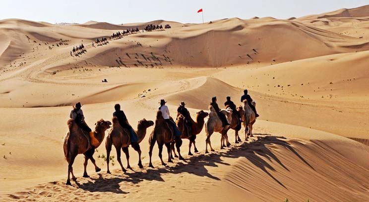 Xiangshawan at Kubuqi Desert