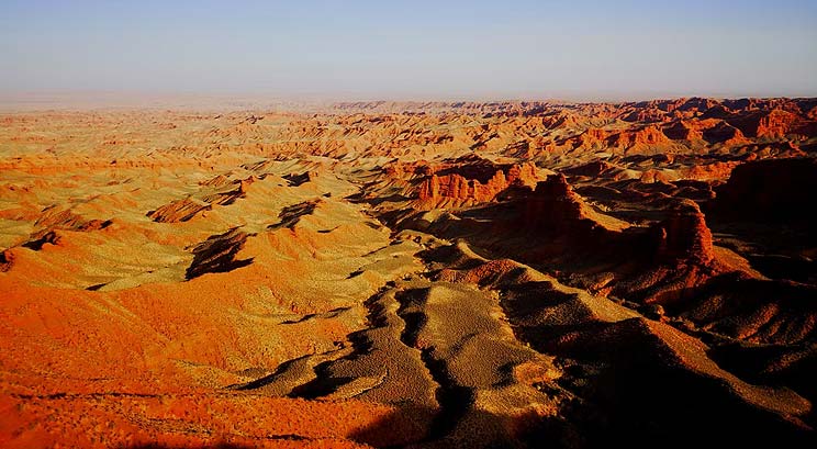 Danxia landforms in Gansu