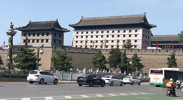 Ancient City Wall in Xian