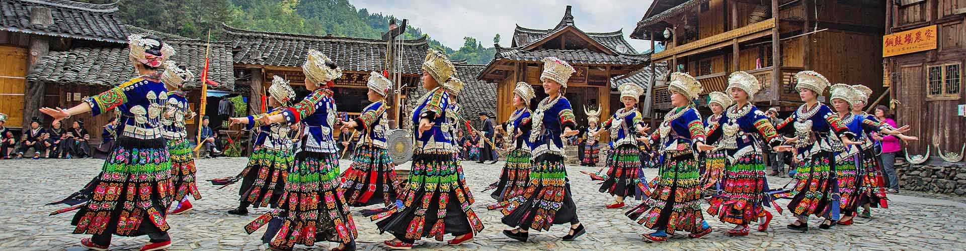 Dancing show in Guizhou