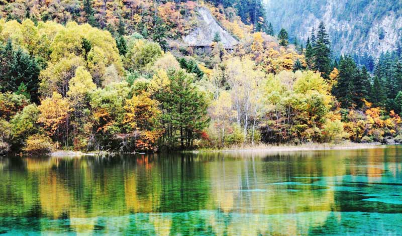 Jiuzhaigou in Autumn