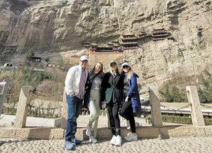 2023 first group at Hangying Monastery