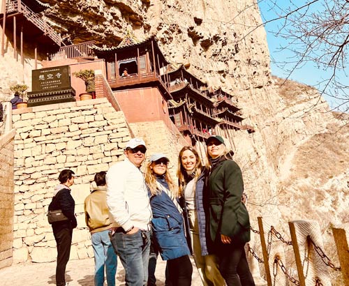 2023 first group at Hangying Monastery