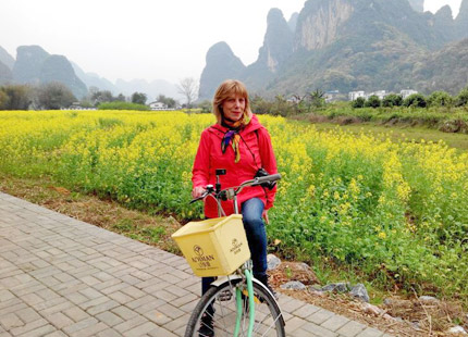 Biking in Yangshuo