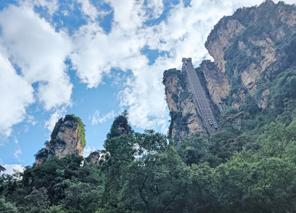 Zhangjiajie National Park Escalator