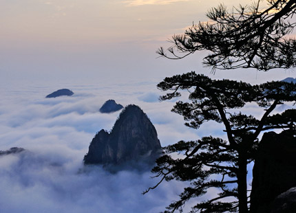 Cloud sea of Yellow Mountain