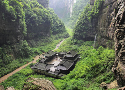 three natural bridge