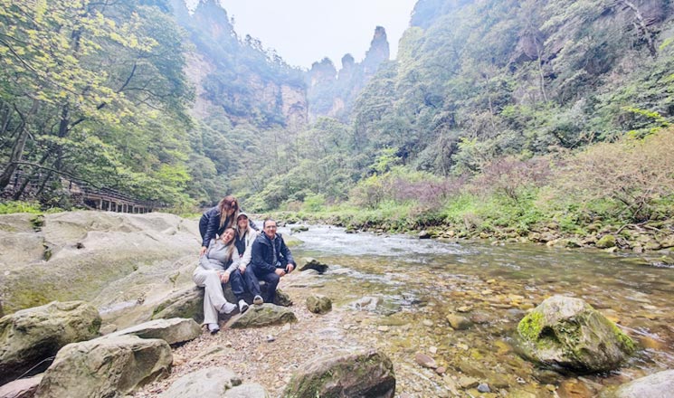 Family Fun at Zhangjiajie National Park