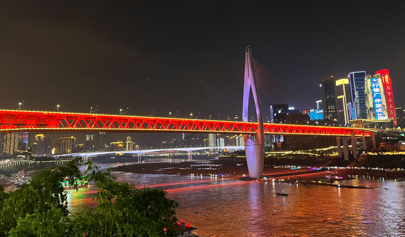 Chongqing River Cruise at Night