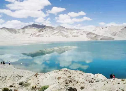 White Sand Lake in Kashgar