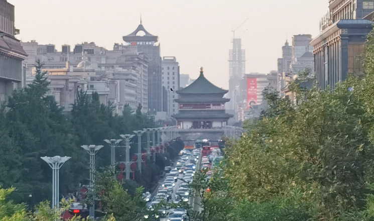 Panoramic view from City Wall