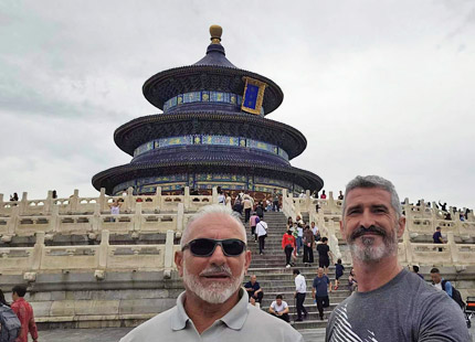 Customer at Temple of Heaven