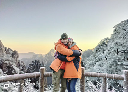 Customer at Huangshan