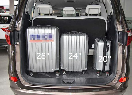 Alphard Trunk Space