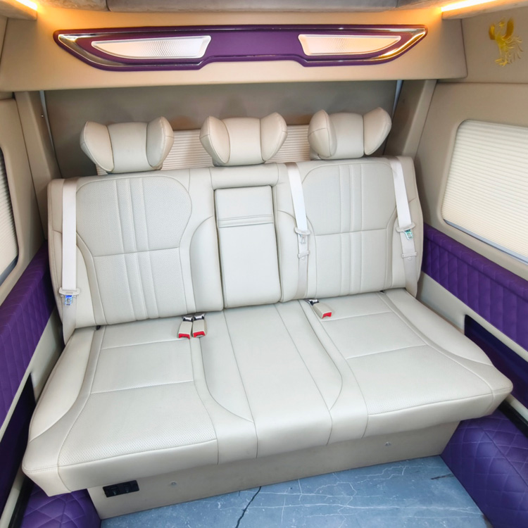 Rear row of the Toyota Granvia