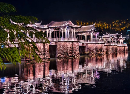 Chaozhou night light show
